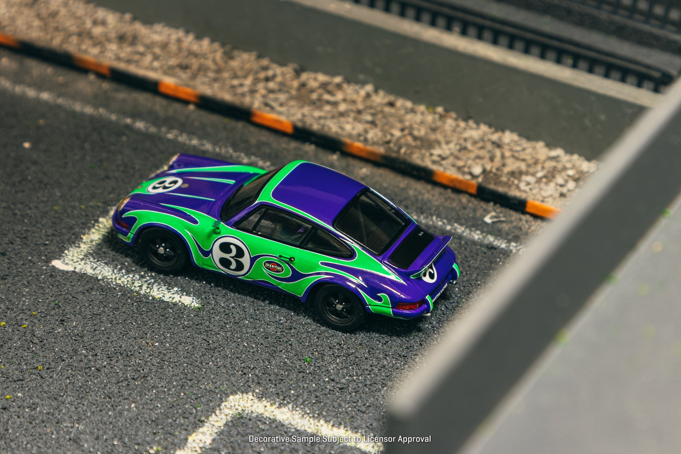 (Pre-order) Tarmac Works 1:64 Porsche 911 2.8 RSR  Psychodelic Diecast Model Car