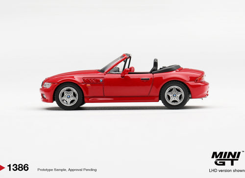 Load image into Gallery viewer, (Pre-order) Mini GT #1386 BMW Z3 Hellrot Diecast Model Car LHD
