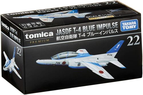 Takara Tomy TOMICA Premium No. 22 JASDF Type T-4 Blue Impuise Diecast Toy Car