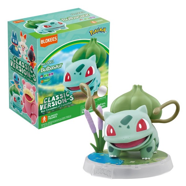 Blokees Pokemon Classic Edition CV-S Bulbasaur Prologue of Adventure