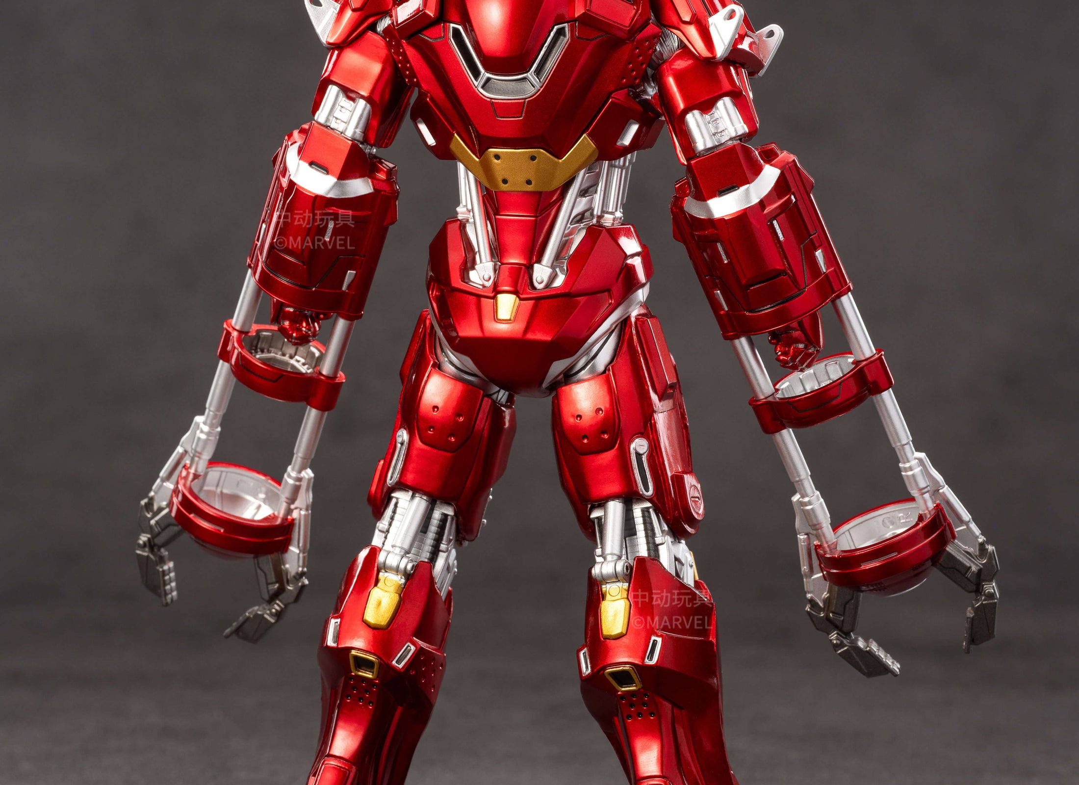 ZD Toys Marvel Avengers 1/10 Iron Man MK35 Action Figure Set