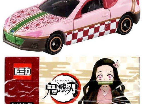 Load image into Gallery viewer, Takara Tomy Dream Tomica Model Car  - Demon Slayer :Nezuko Kamado Subaru BRZ
