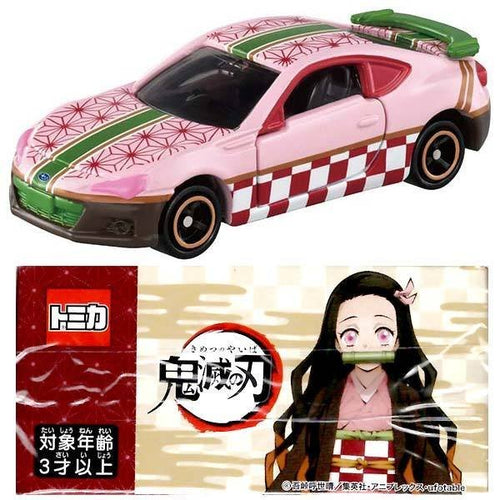 Load image into Gallery viewer, Takara Tomy Dream Tomica Model Car  - Demon Slayer :Nezuko Kamado Subaru BRZ

