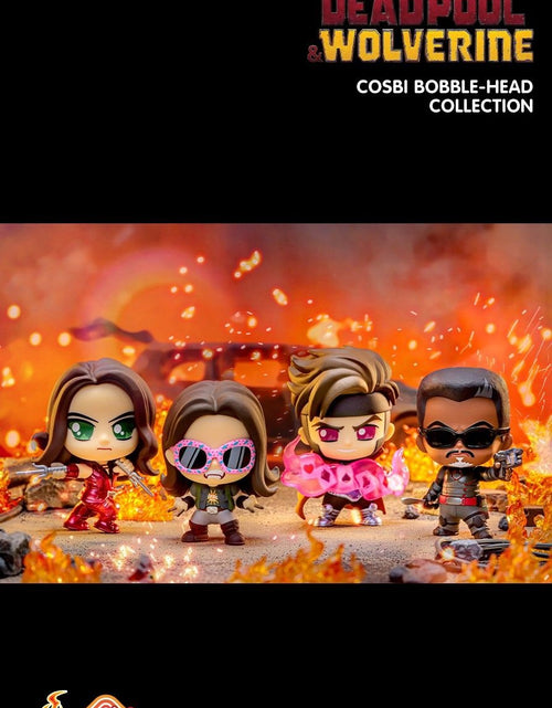 Load image into Gallery viewer, Hot Toys Marvel Deadpool &amp; Wolverine Cosbi Bobble-Head Collection 2 (set of 8)
