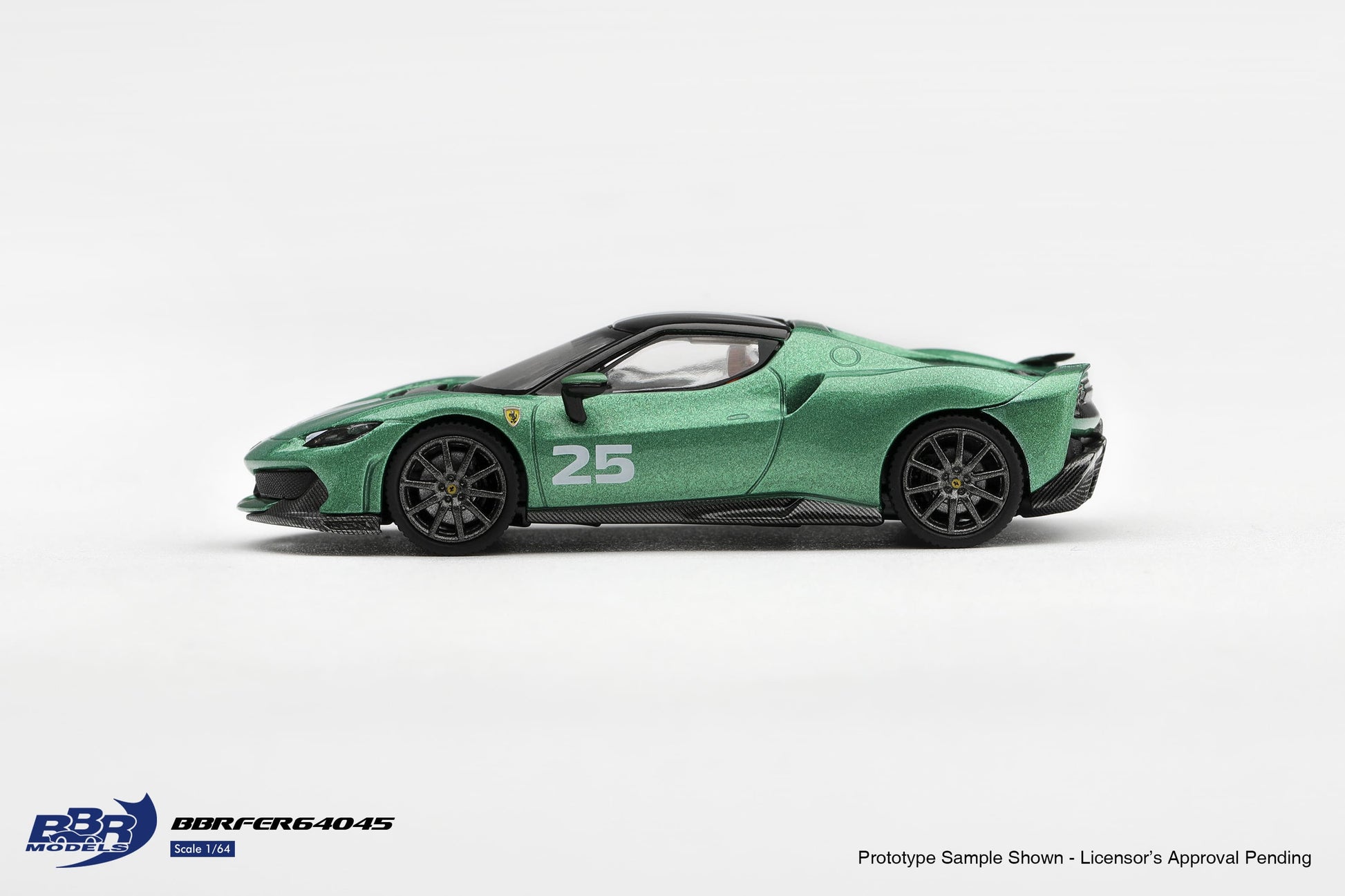 (Pre-order) BBR 1/64 Ferrari 296 Speciale Verde Nürburgring Diecast Model Car