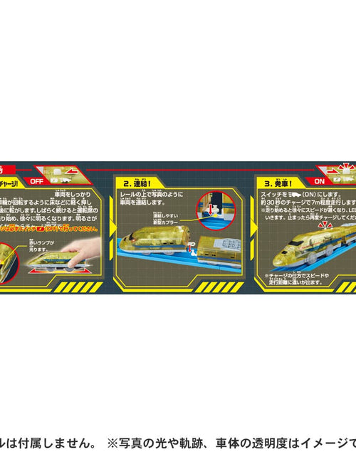 Load image into Gallery viewer, Takara Tomy Plarail Train - Kinetic Engine 923 Dr. Yellow Motorized Train
