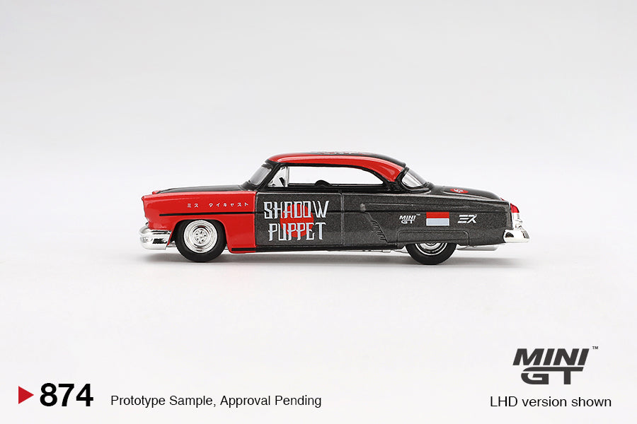 Mini GT #874 Lincoln Capri Hot Rod 1954 "Shadow Puppet" MIZU 2024