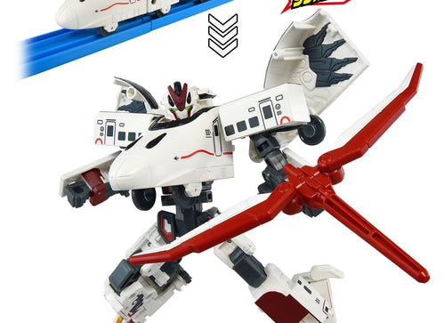 Load image into Gallery viewer, Takara Tomy Plarail Shinkansen Transforming Robot SGX07 Shinkalion 800 Tsubame
