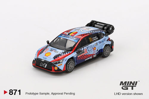 Load image into Gallery viewer, Mini GT #871 Hyundai i20 N Rally1 Hybrid #11 2024 Rallye Monte-Carlo
