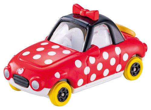 Load image into Gallery viewer, Takara Tomy Dream Tomica Diecast #182 1/48 Disney Motors Popute Minnie Mouse
