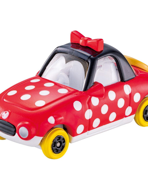 Load image into Gallery viewer, Takara Tomy Dream Tomica Diecast #182 1/48 Disney Motors Popute Minnie Mouse
