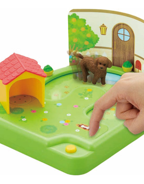 Load image into Gallery viewer, TAKARA TOMY Ania Friends Foot it Garden Poodle Dog House Animal Figure Play Set
