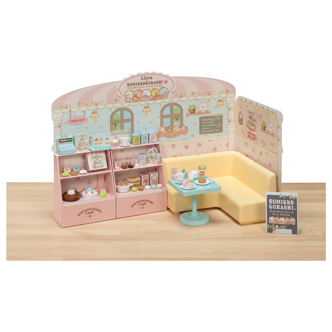Takara Tomy Licca-chan Play Set - Welcome to Sumikko Gurashi Café