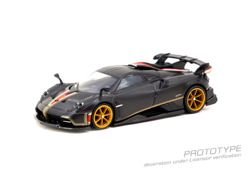 Load image into Gallery viewer, Tarmac Works 1/64 Pagani Imola Matt Black Carbon Fiber Model Car

