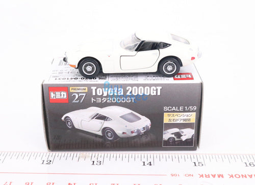 Load image into Gallery viewer, Takara Tomy Tomica Premium No. 27 Toyota 2000GT Diecast Car Toy Collection New
