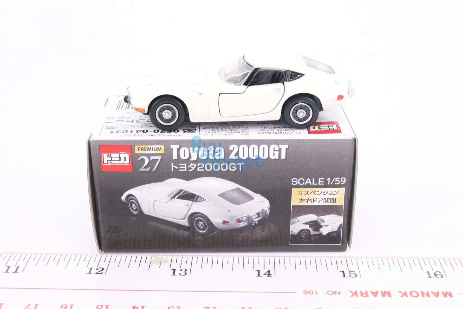 Takara Tomy Tomica Premium No. 27 Toyota 2000GT Diecast Car Toy Collection New