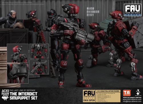 Load image into Gallery viewer, Toy Alliance Acid Rain FAV-SP38 The Interdict Simupuppet Set
