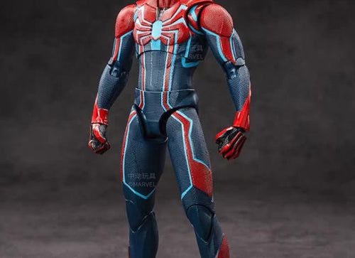Load image into Gallery viewer, ZD Toys Marvel Avengers 1/10 Spider-Man Velocity Suit Action Figure Set
