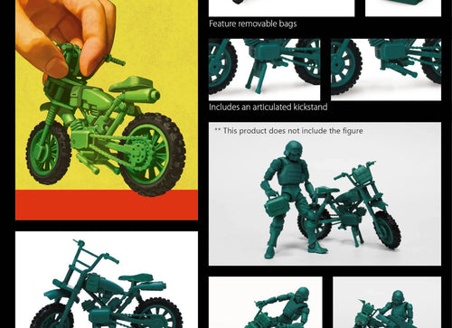 Load image into Gallery viewer, TA x Acid Rain World Acid Rain FAV-SP02 Green Wildebeest 1:18 Figure Accessory
