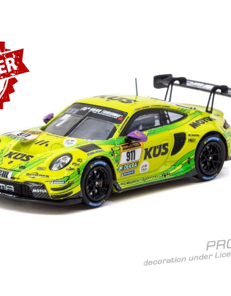 (Pre-order) Tarmac Works 1/64 Porsche 911 GT3 R Nurburgring 24h 2024 Diecast Car