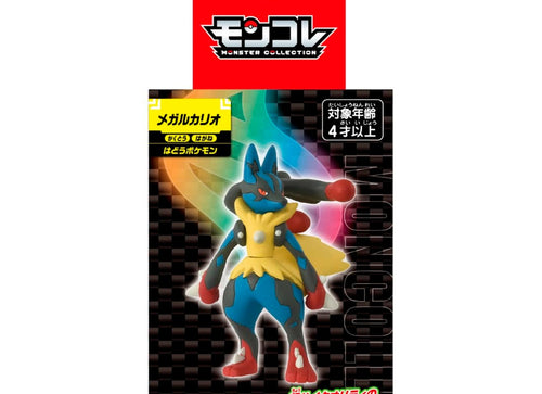 Load image into Gallery viewer, Takara Tomy Pokemon Monster Collection Mega Lucario Mini Figure
