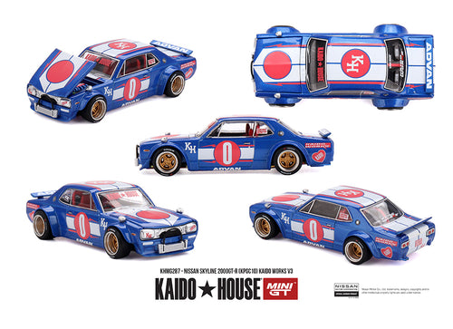 Load image into Gallery viewer, (Pre-order) Kaido House Mini GT Nissan Skyline 2000GT-R (KPGC10) Kaido Works V3
