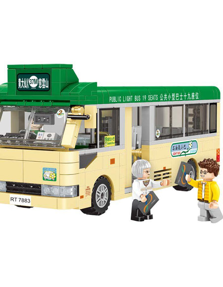 Royal Toys Building Blocks City Story Bricks RT15: Hong Kong Light Bus (709 Pcs/Pzs)