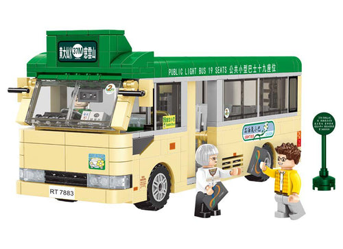 Load image into Gallery viewer, Royal Toys Building Blocks City Story Bricks RT15: Hong Kong Light Bus (709 Pcs/Pzs)
