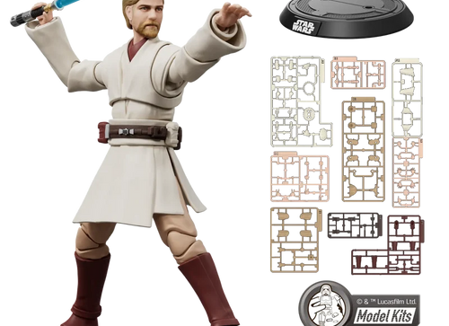 Load image into Gallery viewer, Blokees Star Wars Revenge of The Sith Champion Class 09 OBI-WAN KENOBI Model Kit
