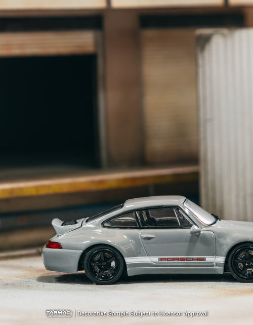 Load image into Gallery viewer, Tarmac Works 1/64 993 Remastered By Gunther Werks Grey Diecast Model
