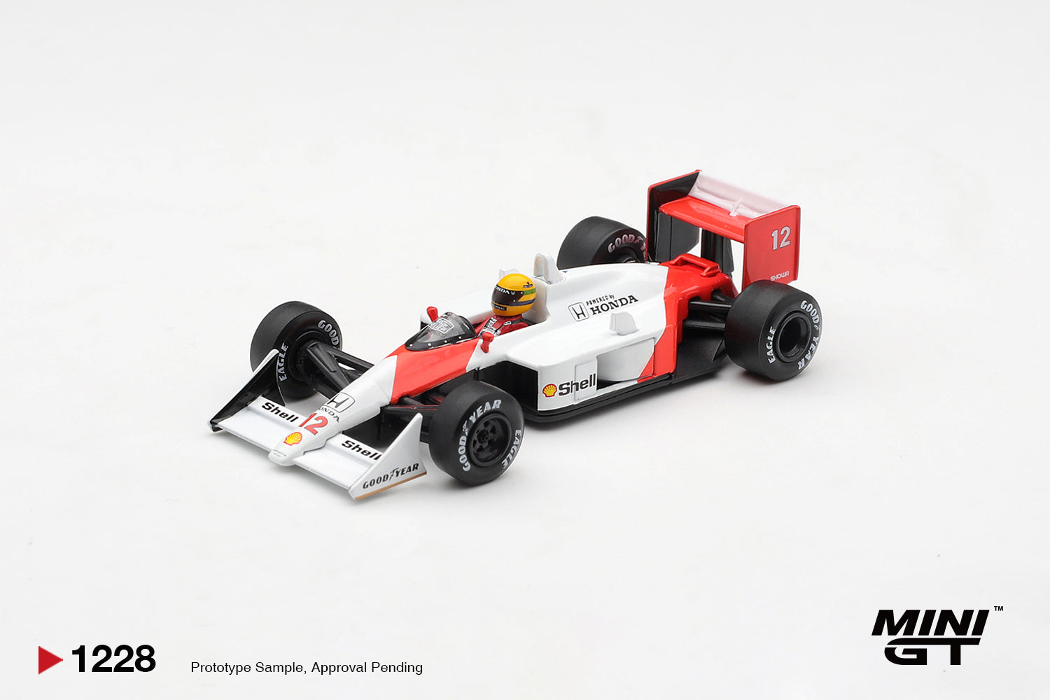 (Pre-Order) Mini GT #1228 McLaren MP4/4 No.12 Ayrton Senna 1988 Canadian Grand
