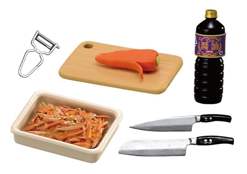 Re-ment - Important Kitchen Tools For Good Cooks (Full set of 8)