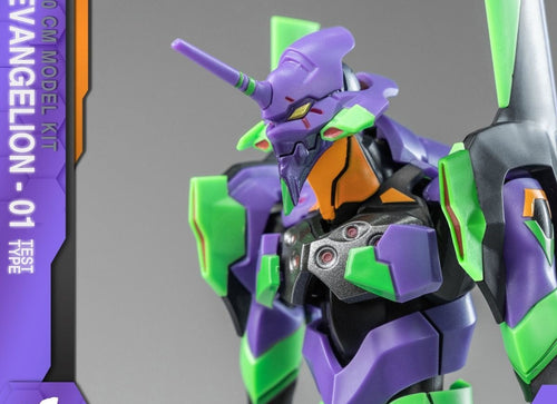 Load image into Gallery viewer, Yolopark AMK Series EVANGELION EVA EVA-01 Collectible 20cm Model Kit Figure
