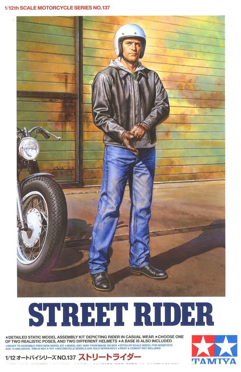 Tamiya 14137 1/12 Motorcycle Series no.137 Street Rider Character Model Kit