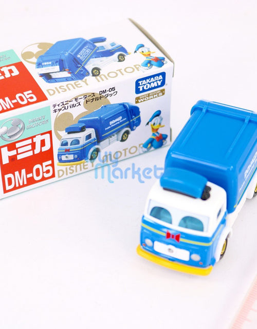 Load image into Gallery viewer, Takara Tomy Disney Motors DM-06 Caspalz Donald Duck Diecast Toy Car Japan
