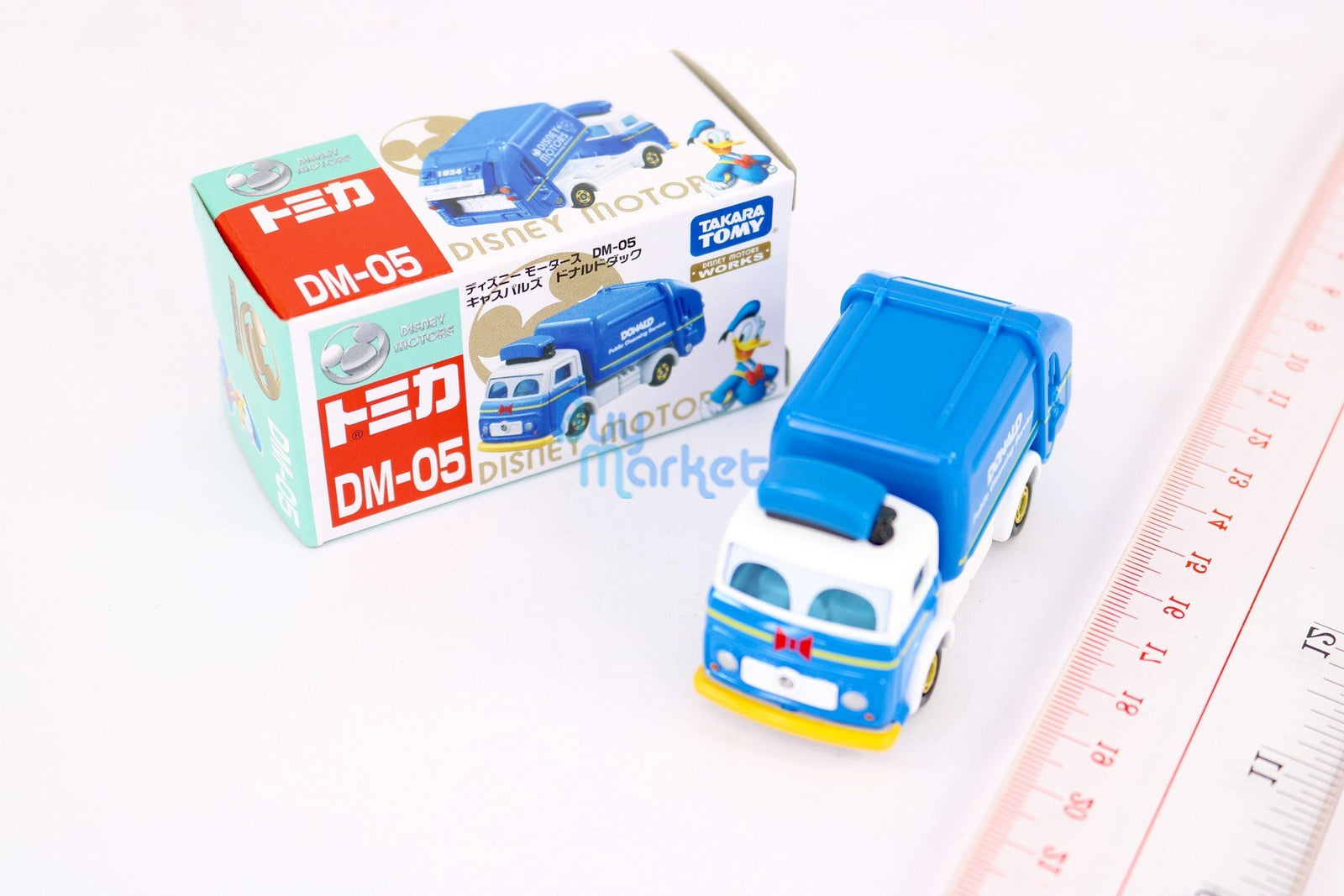 Takara Tomy Disney Motors DM-06 Caspalz Donald Duck Diecast Toy Car Japan