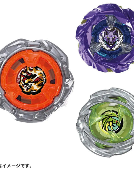 Takara Tomy Beyblade X Booster UX-21 Hells Nether Deck Set