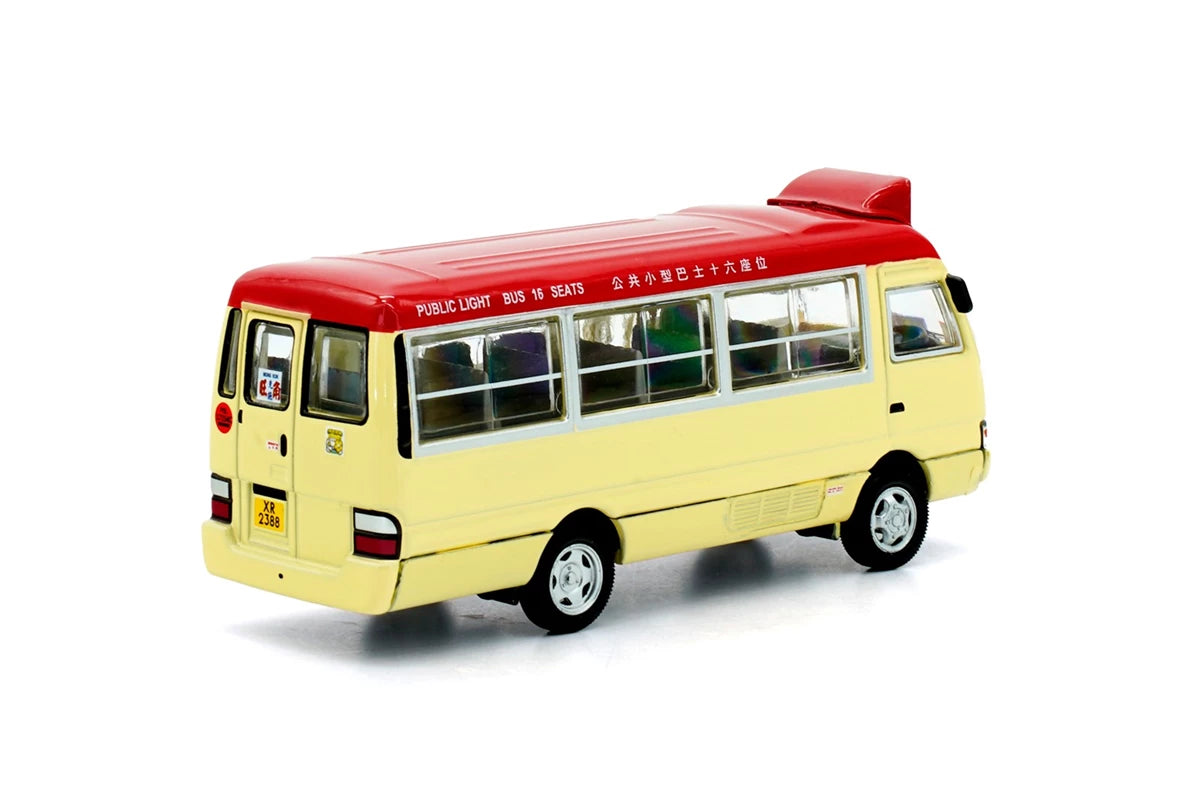 Tiny City 08 Die-cast Model Car - Toyota Coaster Red Mini Bus (XR2388)