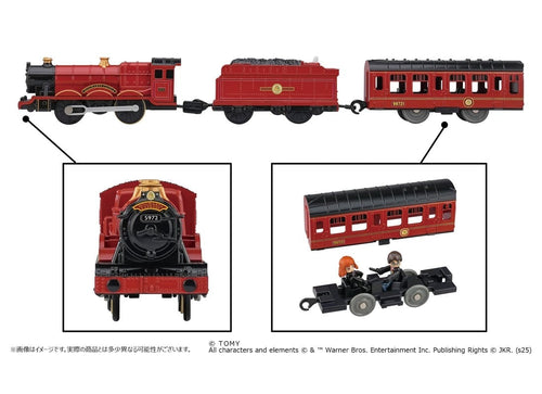 Load image into Gallery viewer, Takara Tomy Plarail Train Set - Plarail Harry Potter Hogwarts Express Set
