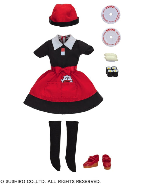 Load image into Gallery viewer, Takara Tomy Licca Chan Clothes Licca LW-12 Sushiro Dress Set (NO DOLL)
