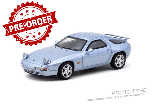 Load image into Gallery viewer, (Pre-order) Tarmac Works Porsche 928 GTS Blue Metallic Diecast Model Car
