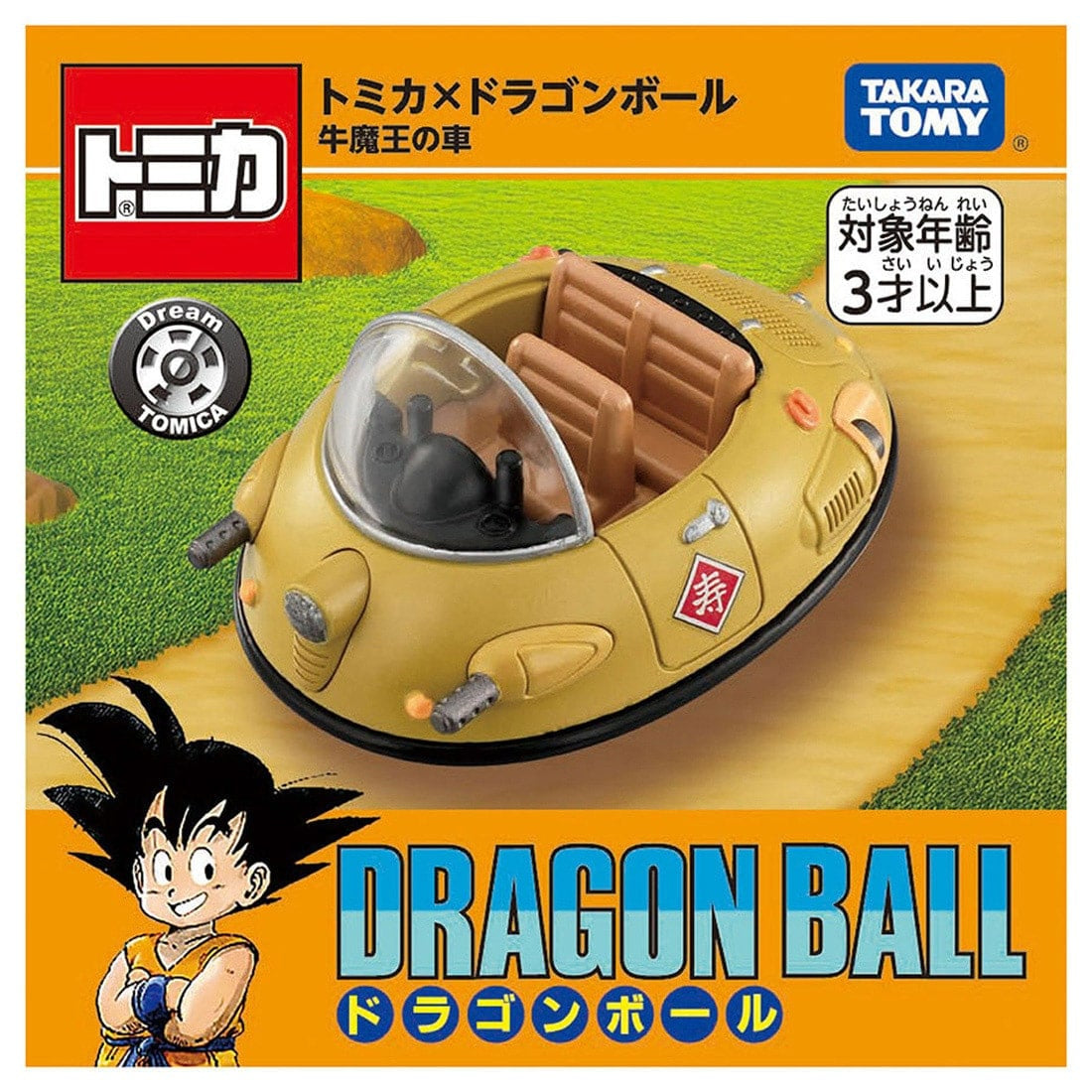 Takara Tomy Dream Tomica Tomica x Dragon Ball Ox-King`s Car Model Car