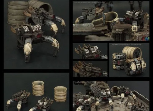 Load image into Gallery viewer, TOYS ALLIANCE x Acid Rain FAV-A107 Sand Laevis Set 1:18 Figure

