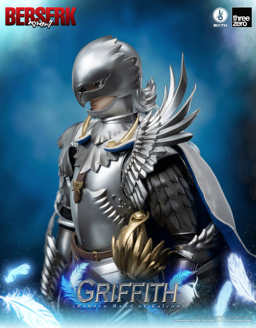 Load image into Gallery viewer, ThreeZero 1:6 BERSERK Griffith (Reborn Band of Falcon) Action Figure
