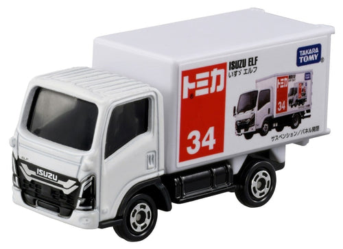 Load image into Gallery viewer, Takara Tomy Tomica Die-cast Car - No.34 Isuzu Elf Model Car

