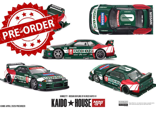 Load image into Gallery viewer, (Pre-order) Kaido House X Mini GT #277 Nissan Skyline GT-R (R32) KHTC V1
