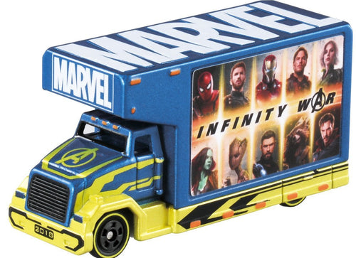 Load image into Gallery viewer, Tomica Takara Tomy Marvel TUNE MOV 3.0 Truck Infinity War Truck DIECAST TOY CAR
