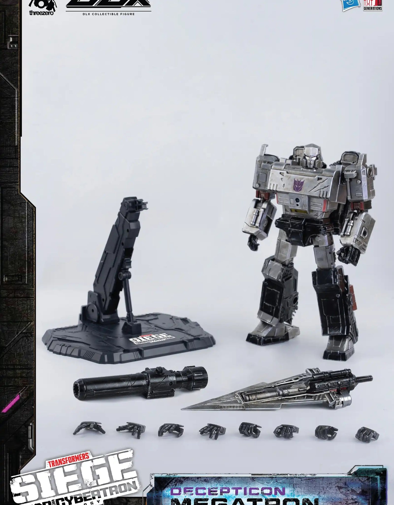 Threezero Transformers: War For Cybertron Trilogy DLX Megatron