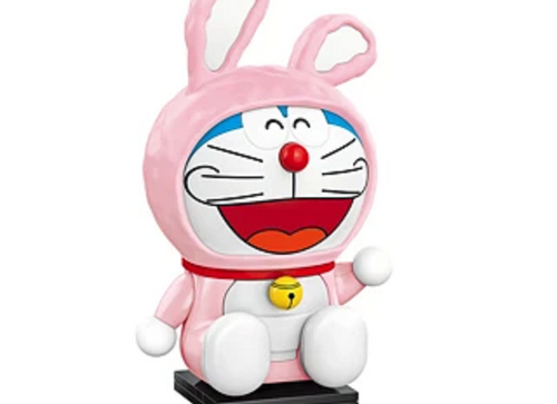 Load image into Gallery viewer, Qman Keeppley Building Blocks Toy #K20415 - Doraemon Pink Bunny
