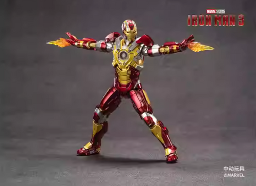 Load image into Gallery viewer, ZD Toys Marvel Avengers 1/10 Iron Man MK17 Action Figure
